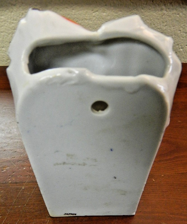 Vintage MCM Japan Hunting Boy With Gun & Dog Wall Pocket – Nice!