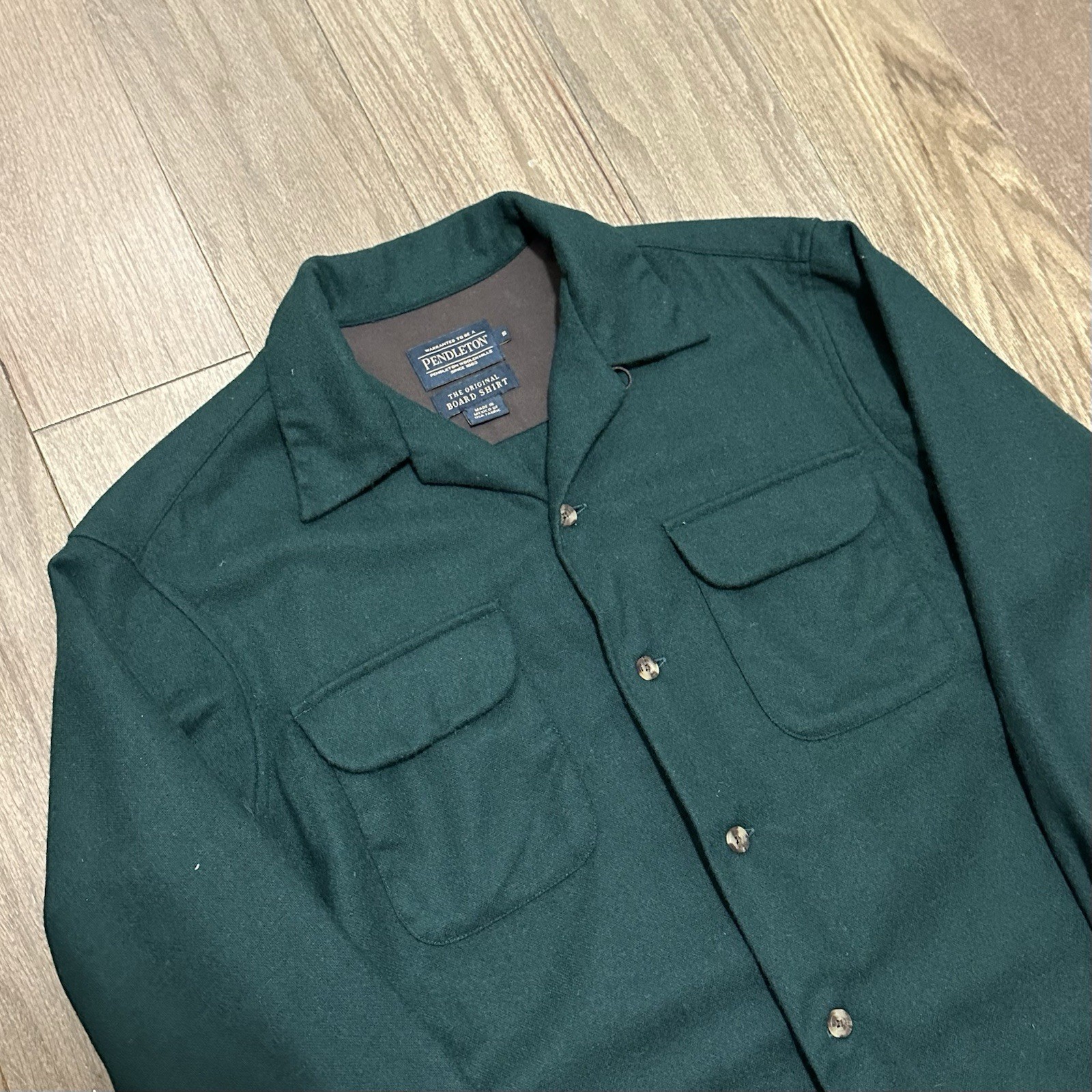 Pendleton Original Board Shirt Wool Loop Collar F… - image 3