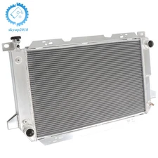 CC1451 3-Row Aluminum Radiator 1985-1996 1997 For Ford Bronco F150 F250 F350 V8