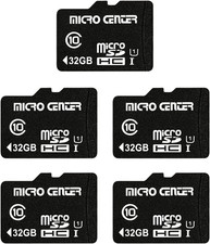 32GB Class 10 Microsdhc Flash Memory Card with Adapter for Mobile Device Storage