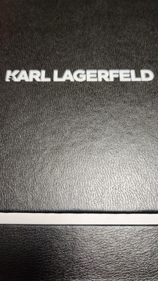 KARL LAGERFELD Charm-Kettenarmband silberfarben größenverstellbar signiert