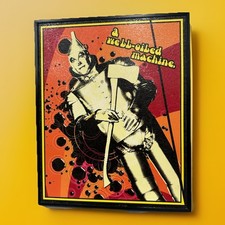 The Wizard of oz Tin Man Wall Hanging  Art Plaque A Well Oiled Machine Read