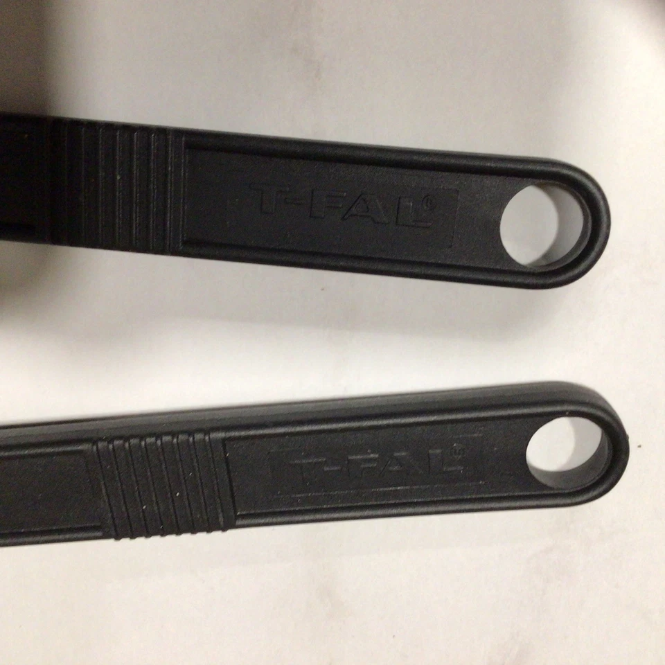 T-Fal Negro Nylon Ranurado Agujeros Cuchara para Servir Skimmer y Cucharón Cucharón Lote Canadá Foto 4 de 4