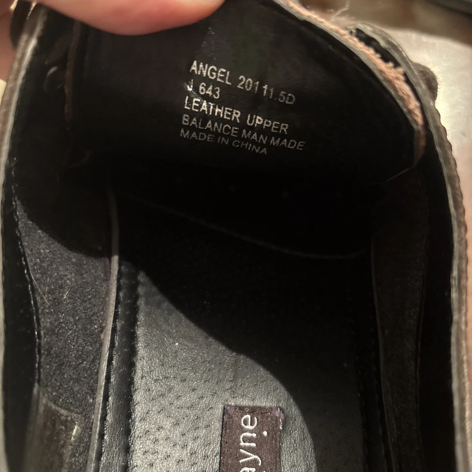 Zapatos de vestir Robert Wayne de cuero marrón talla 11,5 Foto 3 de 4