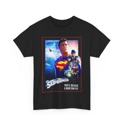 Superman The Movie T-Shirt - Christopher Reeve, Gene Hackman - DC Comics