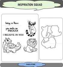 INSPIRATION SQUAD  Stamps and Cutting Dies Scrapbooking DIY Card Making Craft