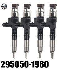 4 Pack Fuel Injector 1J770-53050/1J770-53051/295050-1980 For Kubota V3307 Tier 4