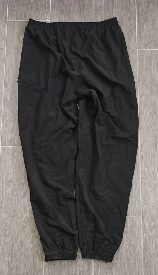 Adidas Trainingshose Vintage Baggy Loose Fit Schwarz Gr. L  Y2K Streetwear - Bild 2 von 4