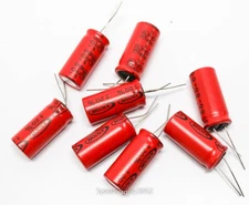 8 Xicon Bi-Polar Radial Capacitors / 8.2 uf  50 VDC  -- C1
