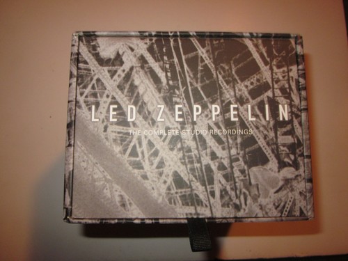 LED ZEPPELIN DIE KOMPLETTEN STUDIOAUFNAHMEN 10 CS SET MIT BOOKLET