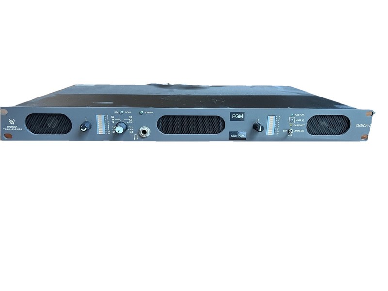 VMMDA-1 2-channel HD/SDI AES and Analog Audio Monitor With Metering