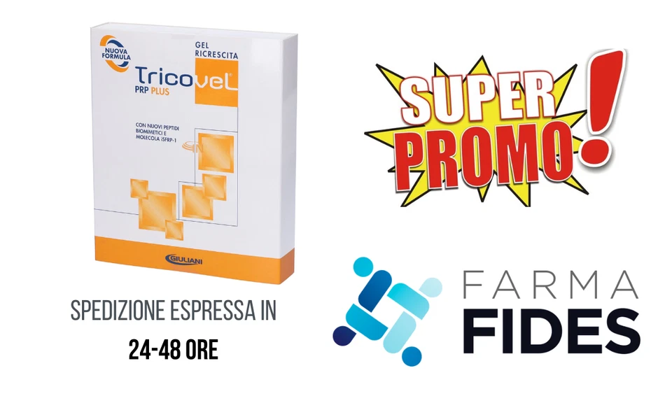 GIULIANI SPA TRICOVEL PRP PLUS GEL NF2X15ML