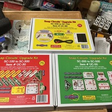3 Sets Elenco Snap Circuits UC80 UC 30 And UC50 Upgrade Kit  s excellent