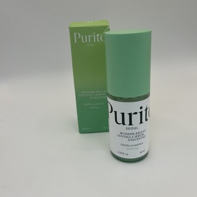 PURITO Seoul Wonder Releaf Centella Serum 60ml Open/Worn Box Exp 8/2027