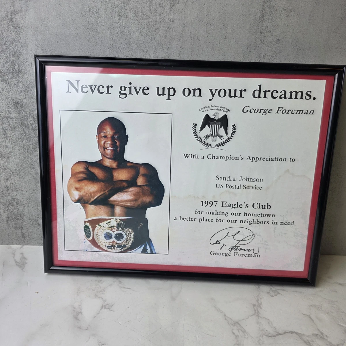 boxing memorabilia products for sale | eBay