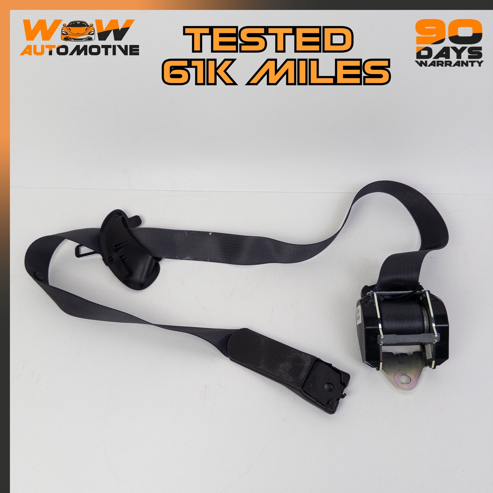 05-12 CHEVROLET CORVETTE C6 FRONT LEFT DRIVER SIDE SEAT BELT RETRACTOR OEM