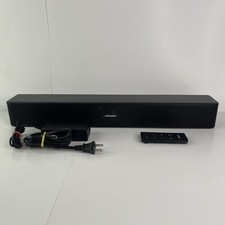 Bose Solo TV Sound System Soundbar Model 418775 With Power Cord And Remote Works
