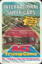 ACE TRUMP GAME: INTERNATIONAL SUPER CARS : AS...