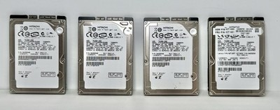 Hitachi HTS722020K9SA00 2.5'' SATA HDD 7200RPM (3) 200gb (1) 160gb Hard Drives