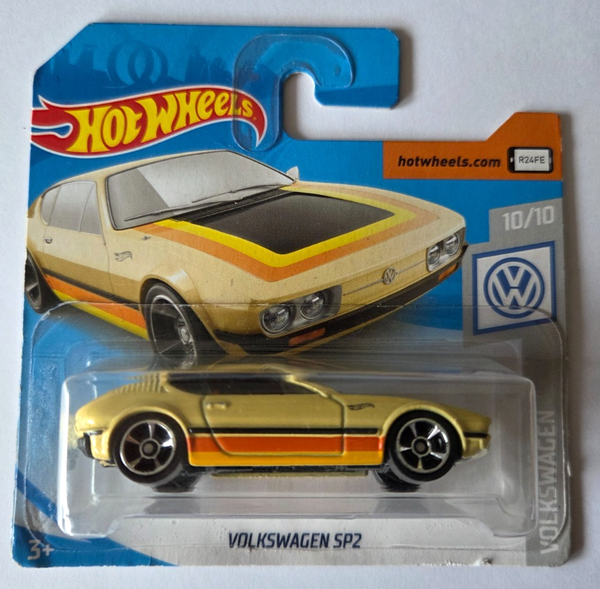Hot Wheels 2019 Error Doppelte Karte - Volkswagen SP2 10/10 FYD62 119/250 Ovp-image