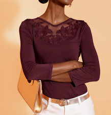 427529^ Creation L by Witt Weiden Shirt burgu...