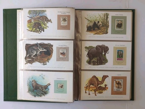 Libro Collezione Francobolli Animali Del Mondo Fondo Fauna Selvatica Vintage The World 1980 - Foto 5 di 11
