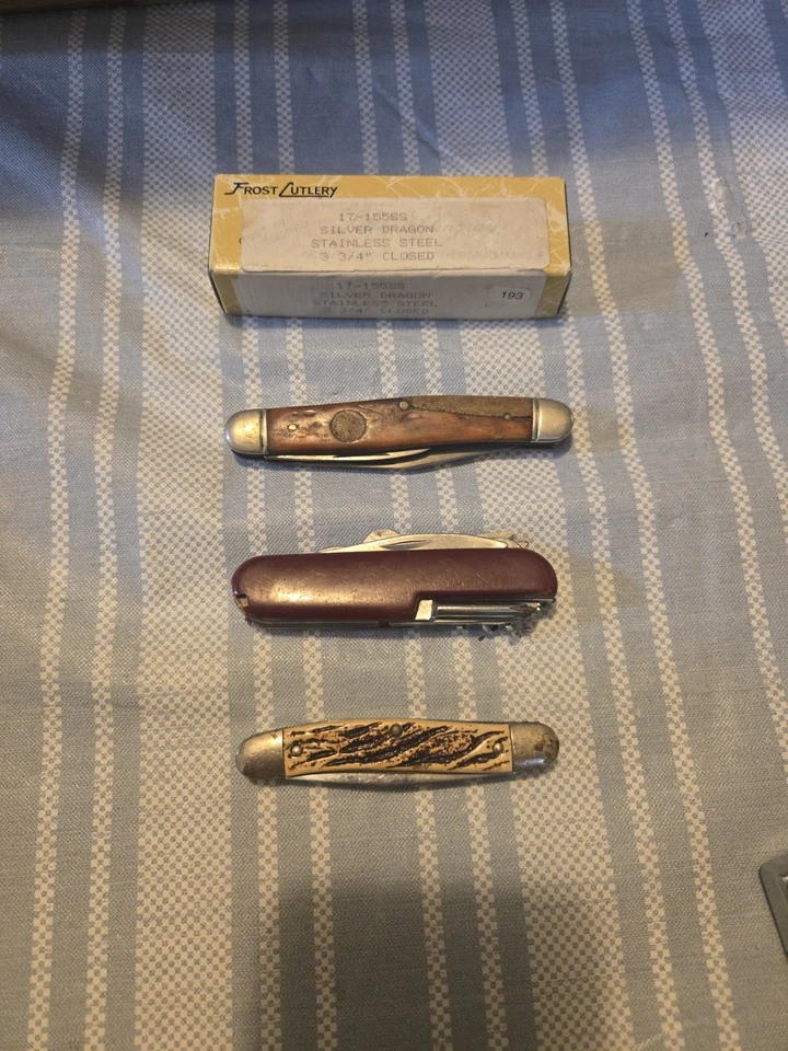 Juego de cuchillos y encendedores Old Timer Foto 3 de 4