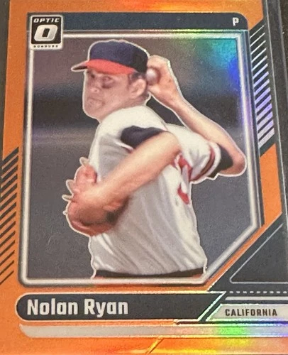 2024 Panini Donruss - Optic Nolan Ryan Orange Prizm  54/199