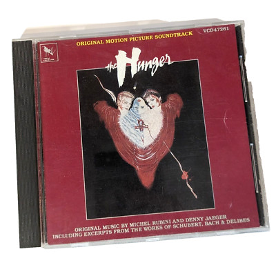 The Hunger Soundtrack CD Vintage 1983 Erotic Horror David Bowie