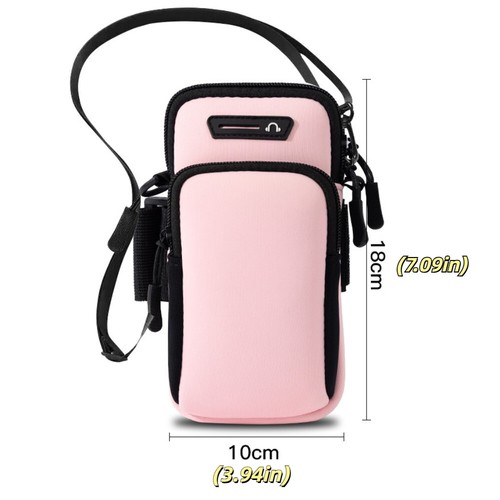 7-inch Running Phone Bag Case Cover Sports Phone Arm Bag Universal - 第 2/15 張圖片