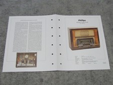 Schaltplan für Röhrenradio Radio Philips Aachen Super D62 v. 1939 Rundfunkmuseum