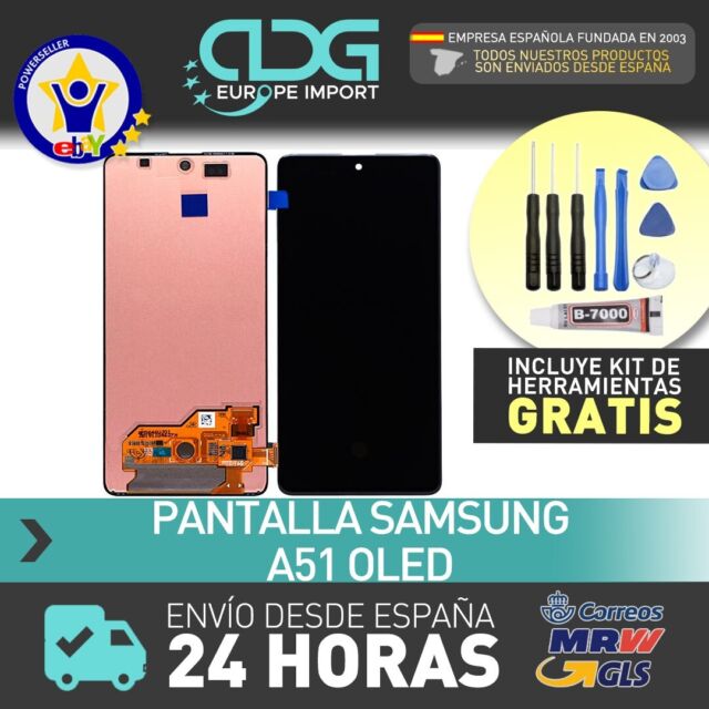 Pantalla calidad OLED Samsung Galaxy A51 A515 + ENVIO 24H GRATIS Pantalla calidad OLED Samsung Galaxy A51 A515 + ENVIO 24H GRATIS