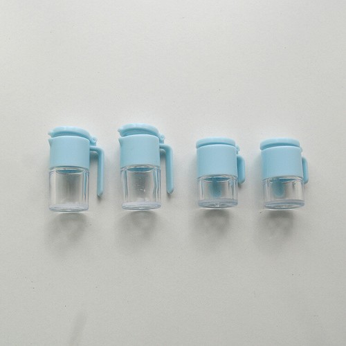 8PC Dollhouse Miniature 1/6 Scale Seasoning Box Jar Kitchen Oil Pot Accessories - Picture 9 of 17