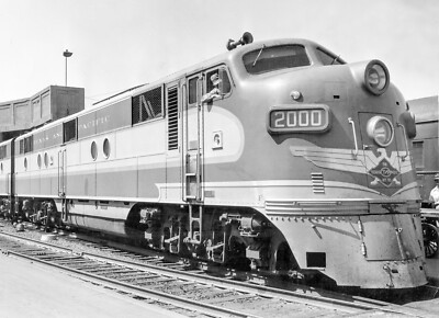 Texas & Pacific EMD E7 2000 5x7 Foto