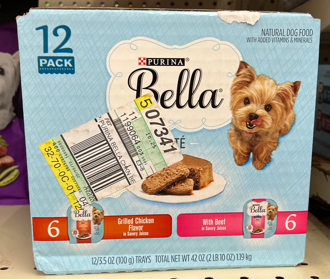  Purina Bella Bundle Of Joy With Grilled Chicken Beef Flavors Adult Wet Dog 12Ct