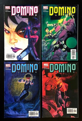 Domino #1-4 Complete Series Cable Brian Stelfreeze Art Marvel Comics 2003