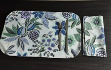 Vintage large placemats & napkins floral design 4 of each (More sets available)
