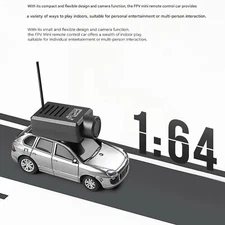 Mini FPV RC 1/64 Racing Car HD Camera  2.4G APP Control On-Road Cars remote car