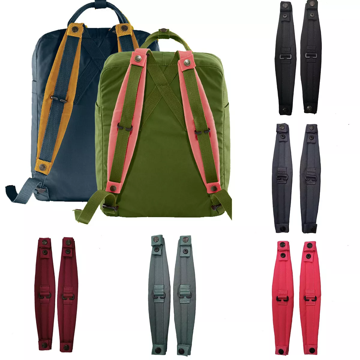 Fjallraven kanken straps deals