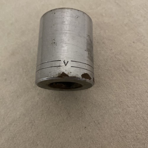 Vintage Craftsman 1/2 Drive 12 Point 15/16 V Series Short Socket Made in USA - Picture 3 of 7