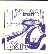 LINCOLN STREET EXIT Psych Out  EP NM Psych Fuzz Garage 7" w/ PS Baby Jesus XIT