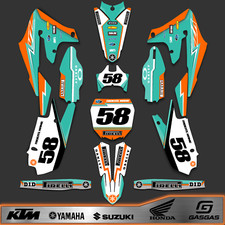 Graphics Kit for Yamaha YZ450F (2018 - 2022) YZ250F (2019 - 2023)