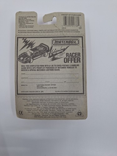 Matchbox Vintage Model A Ford Van Die Cast Metal MB 38 Yellow New In Box - Picture 3 of 3