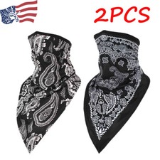 2pcs Neck Gaiter Bandana Face Mask Cooler UV Sun Protection Cooling Gator Shield