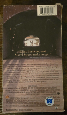 The Bridges of Madison County (1996) - VHS | eBay