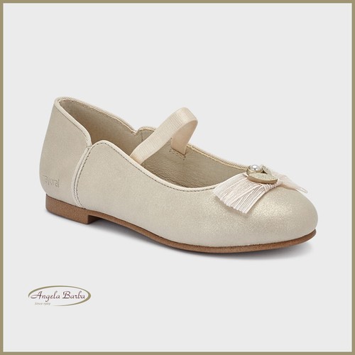Mayoral ballerine da bambina cerimonia per comunione scarpe eleganti bimba  bimbe | eBay