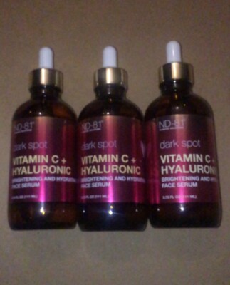 3x ND-81 Clinical Solution Vitamin C Hyaluronic Brightening Hydrating Serum   