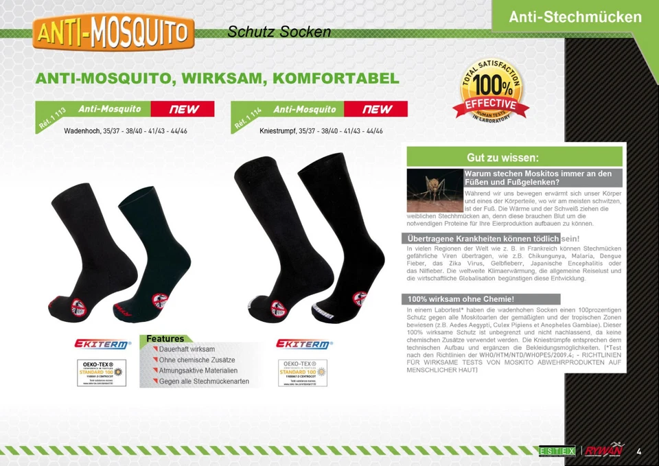 Rywan Anti Mosquito Stockings - Image 3 of 4