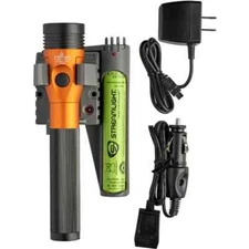 Streamlight 75480 Orange Stinger Led Hl Ac/Dc With Piggyback Charger 800 Lum