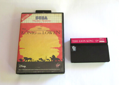 Sega Master System  The Lion King / König der Löwen  incl.  original Verpackung